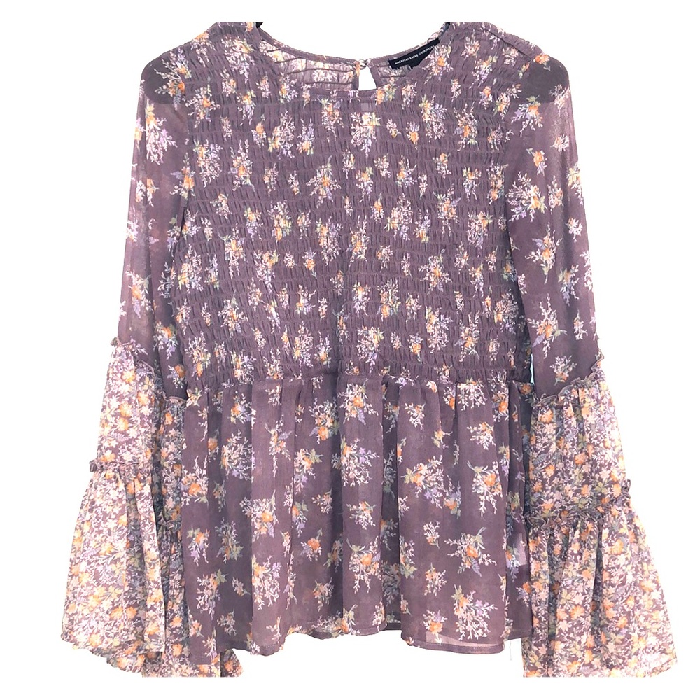 💜 American Eagle Floral Blouse 💜